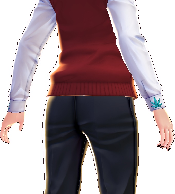 Santa Knows Christmas/Ugly Sweater VROID texture