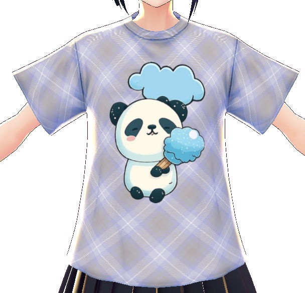 Pandas #3 3 piece VROID textures