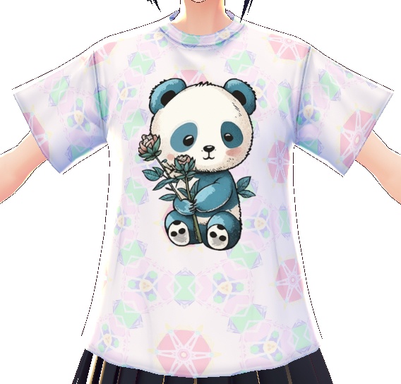 Pandas #5 3 piece VROID textures