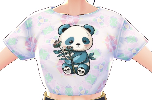 Pandas #5 3 piece VROID textures