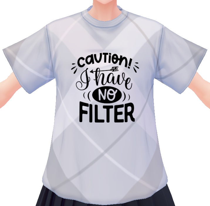 No Filter 3 piece VROID TEXTURES