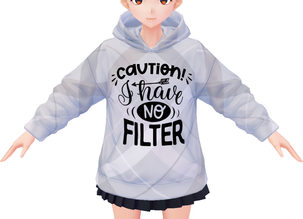 No Filter 3 piece VROID TEXTURES