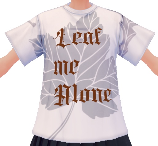 Leaf me Alone 3 piece VROID TEXTURES