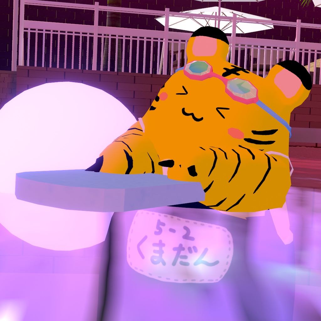 衣装「常夏くまだん&かっぴぃさん&たぬまろ」