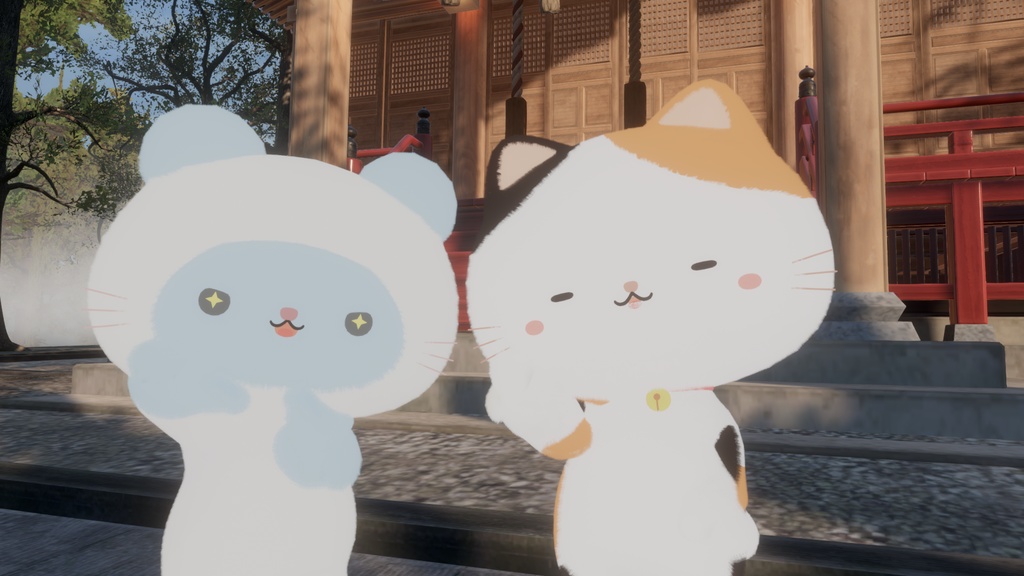 オリジナル3Dモデル「ぬここな」