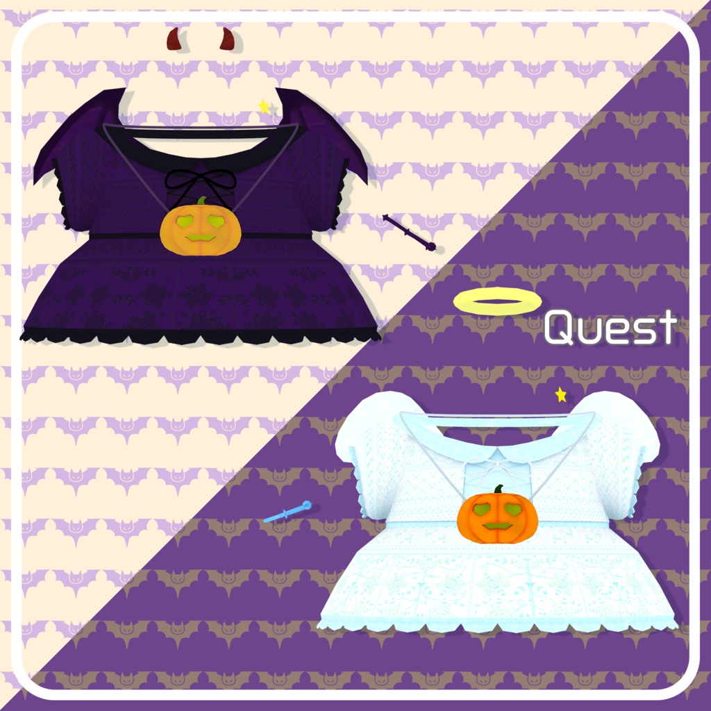 衣装『天使と悪魔』