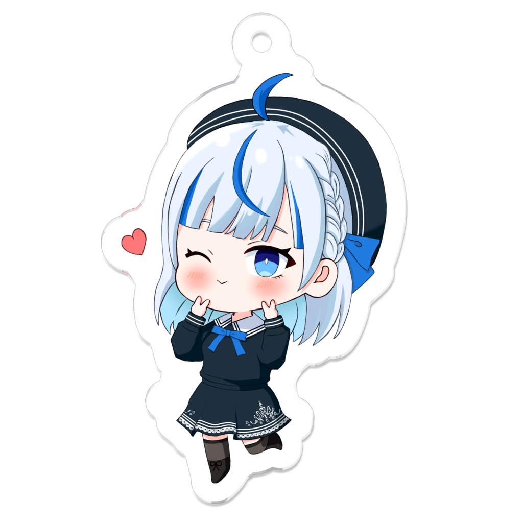 【2022】陽キャすいすいアクリルキーホルダー(コーティング)