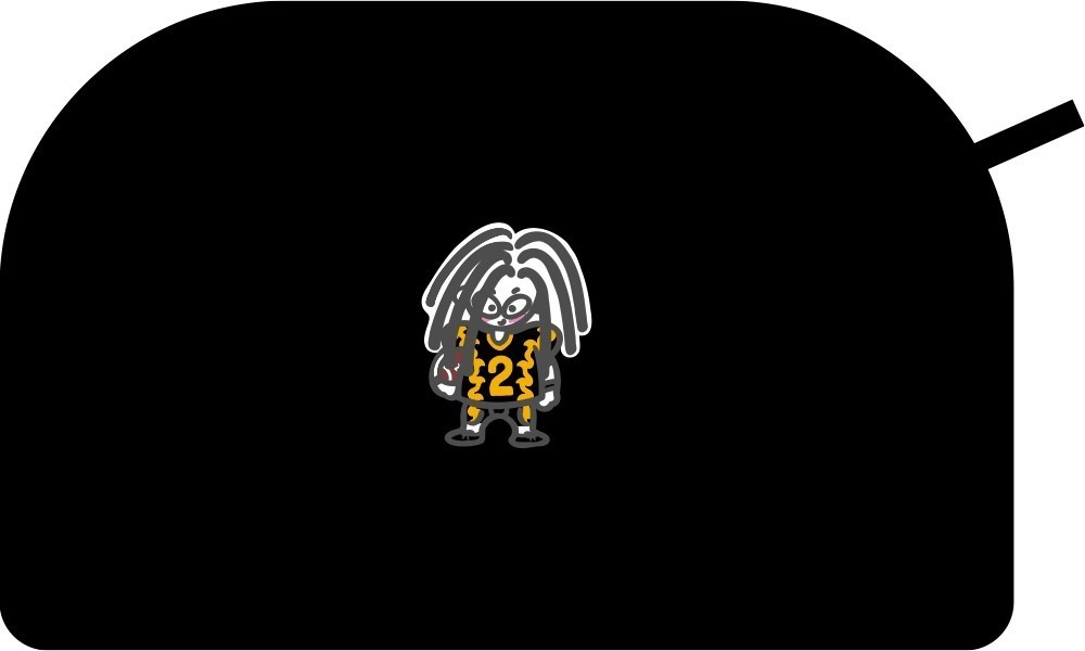 アイシールド21  刺繍ポーチ 80sデザイン