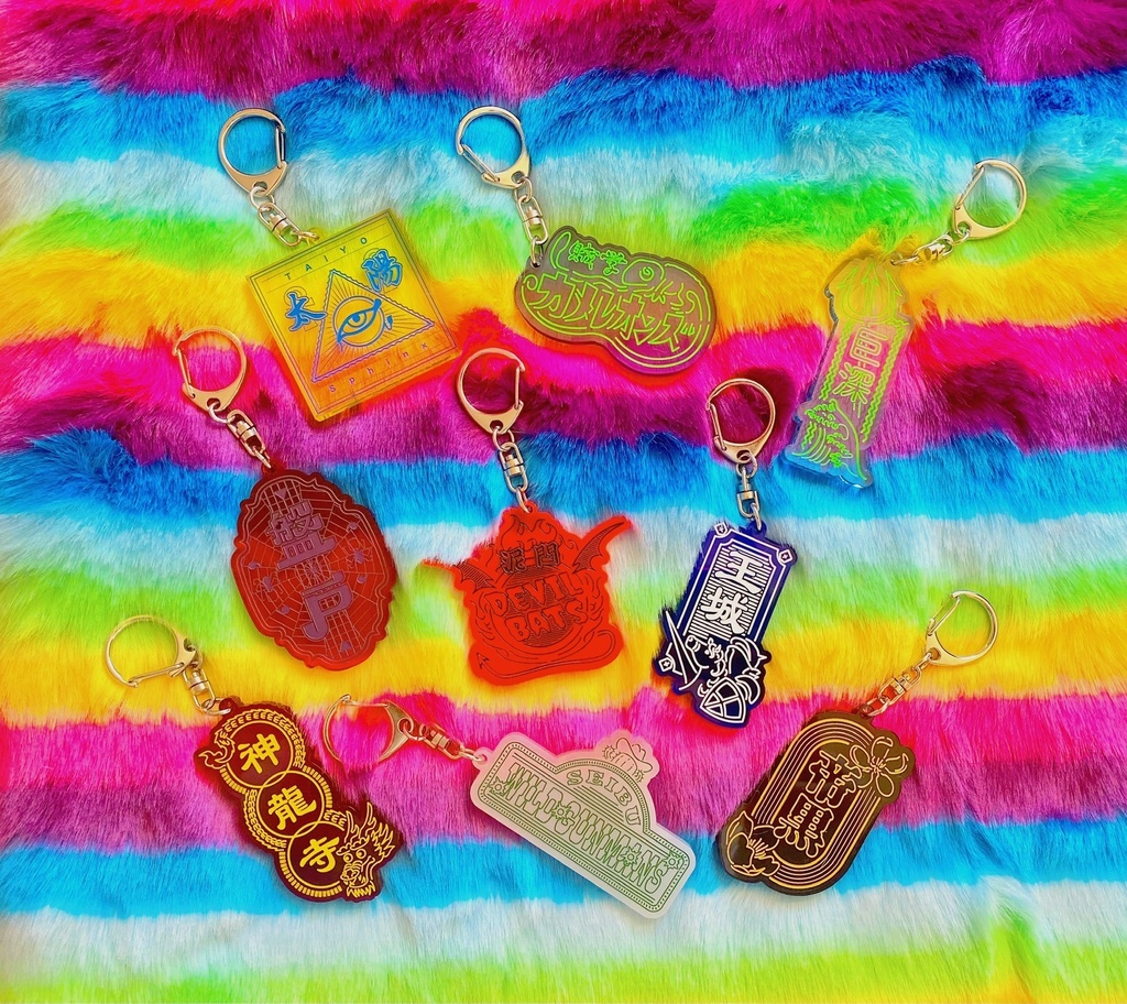 アイシールド21 大鎧球祭2021 アクリルキーホルダー