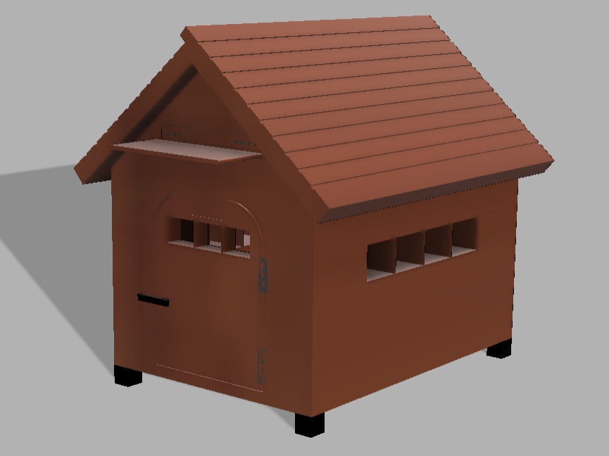 犬小屋【STLファイル】