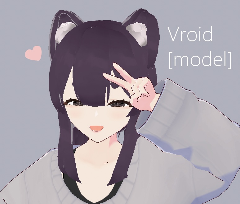 [vroid] model - Yumo
