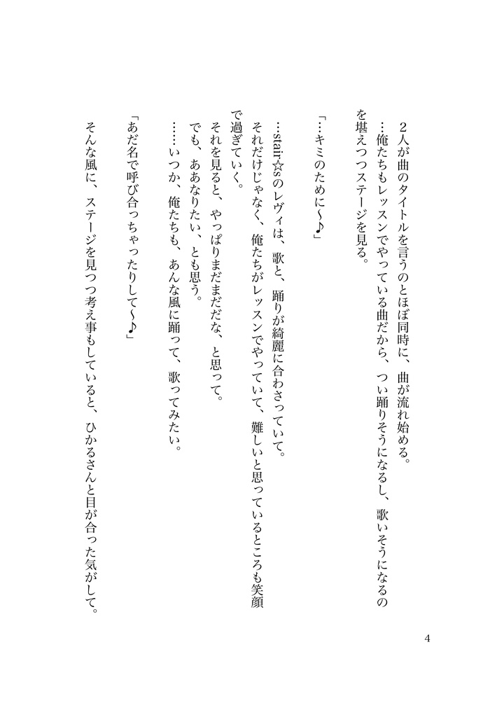 アイドル日和春模様【aqua編】下