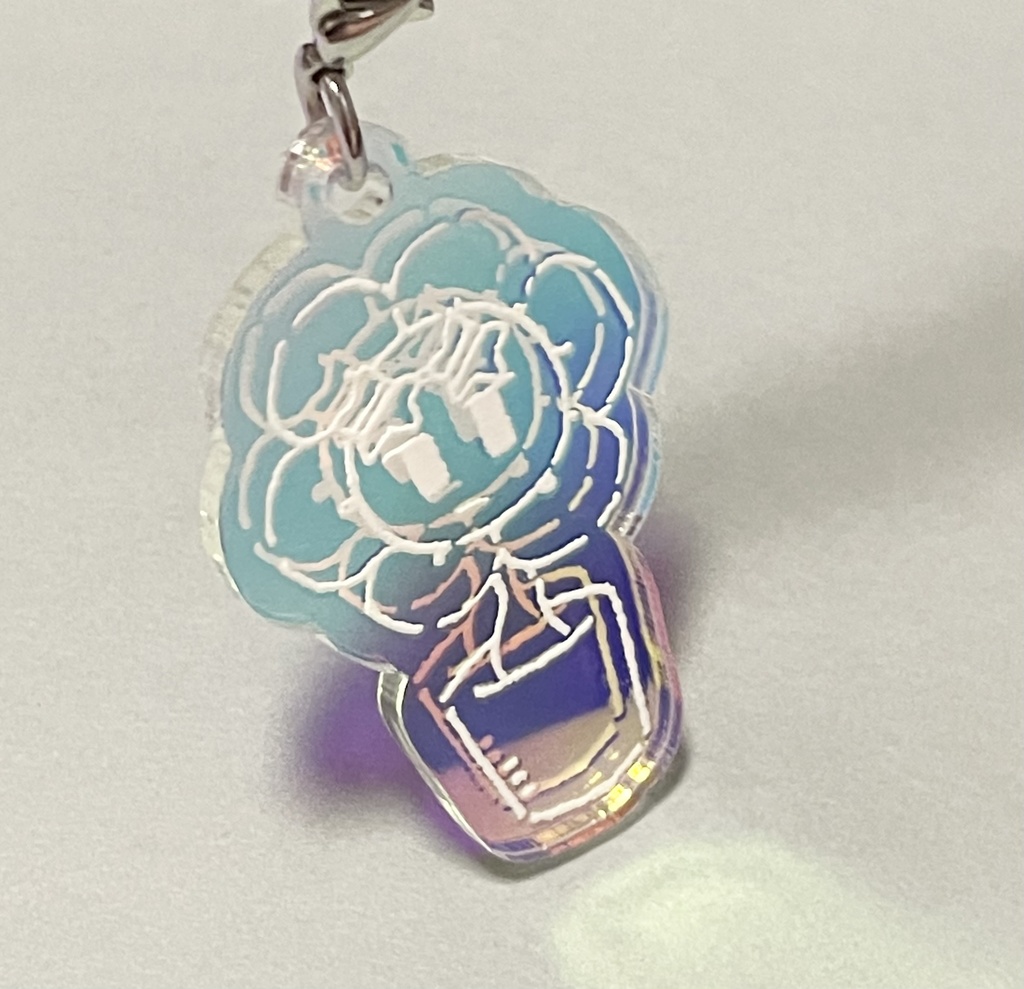 オーロラアクリルチャーム