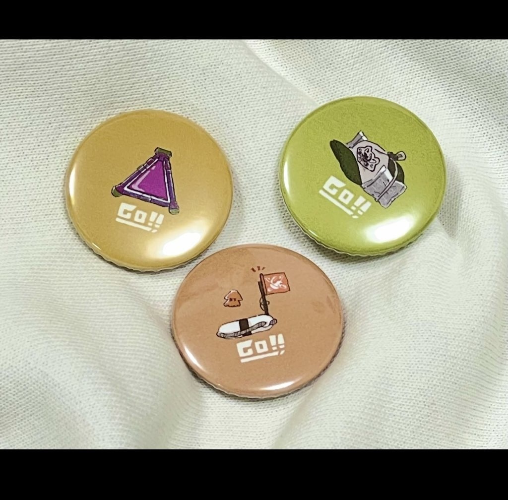 バイト&サブウェポン缶バッジ