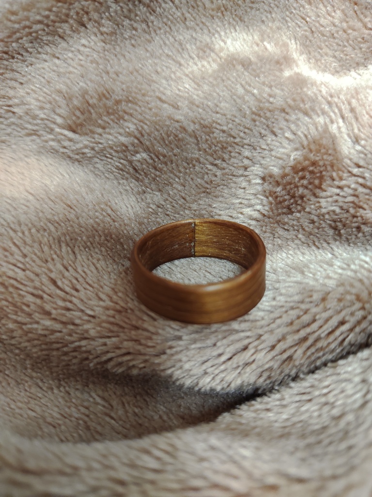 檜リング 1(日本 約15.5号 / US size:~8.0) 指輪
