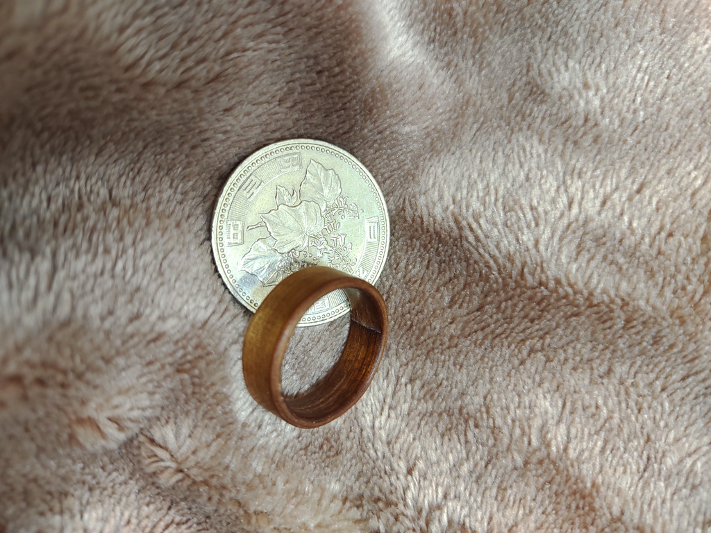 檜リング 2 (日本 約14号 / US size:~8.0) 指輪