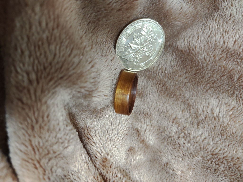 檜リング 2 (日本 約14号 / US size:~8.0) 指輪