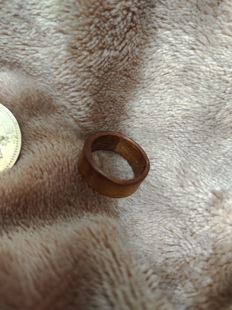 檜リング 4 (日本 約7号 / US size:~5.0) 指輪