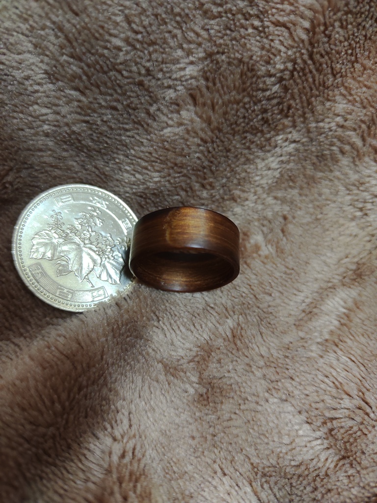 檜リング 5 (日本 約15号 / US size:~8.0) 指輪