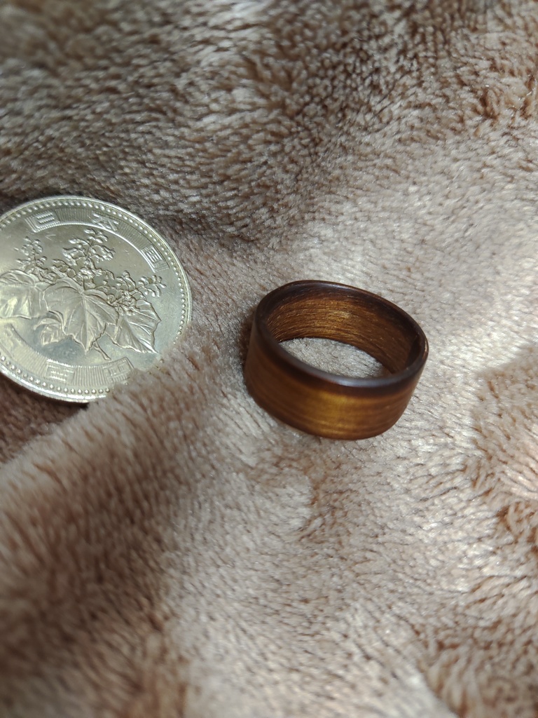 檜リング 5 (日本 約15号 / US size:~8.0)  指輪