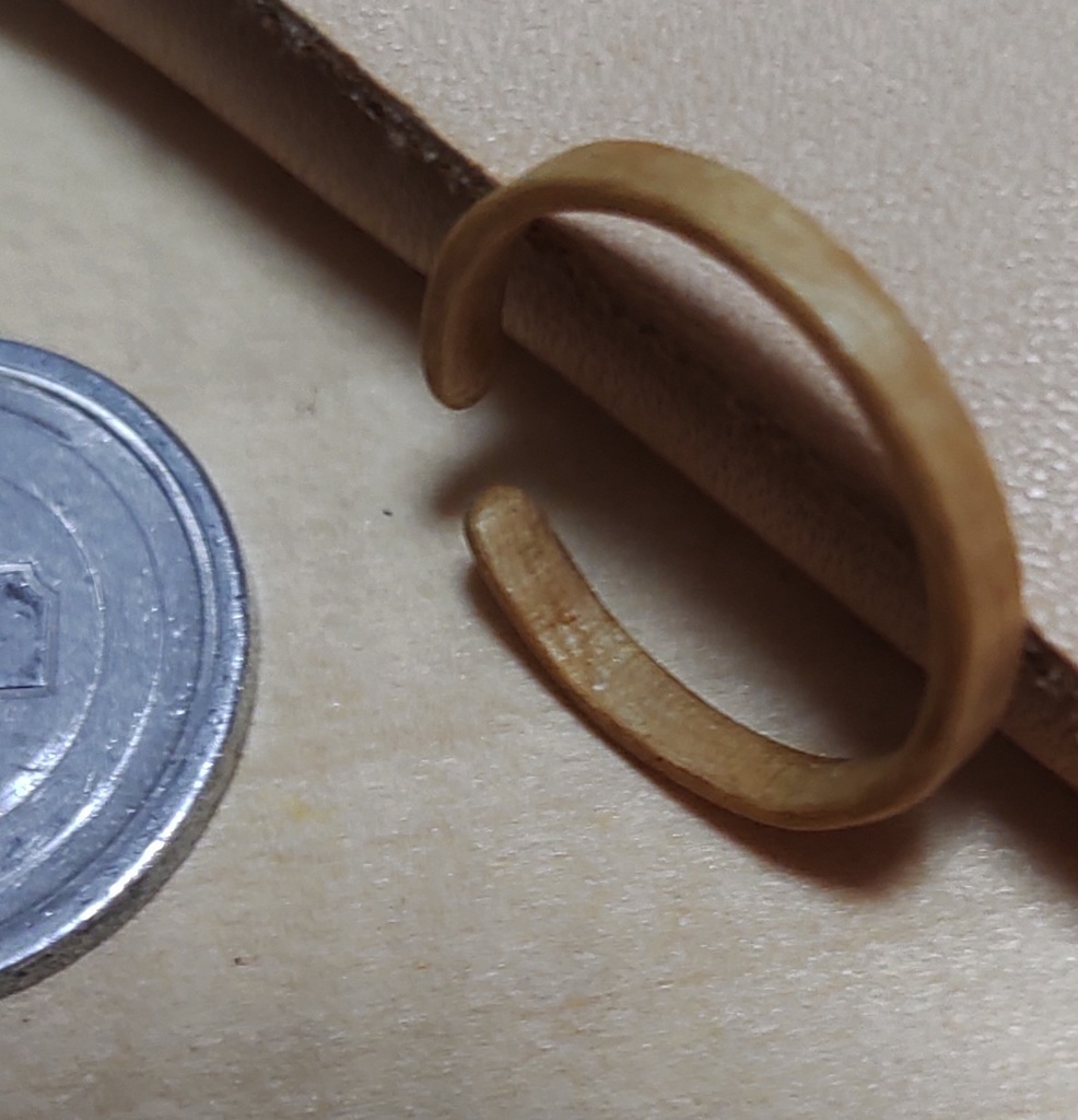 栃リング フレキシブル(日本 約8号 / US size:~5.0) 指輪