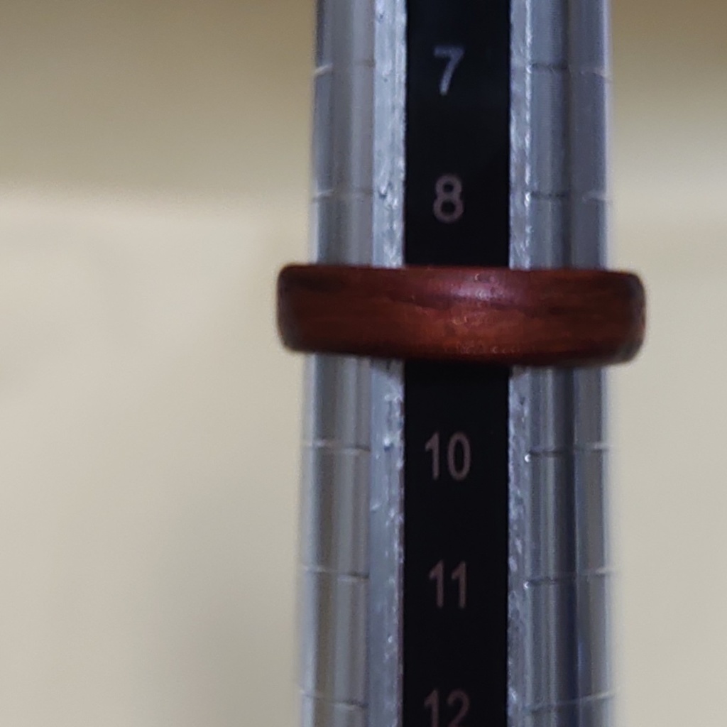 花梨リング 濃色(日本 約9号 / US size:~5.5)  指輪