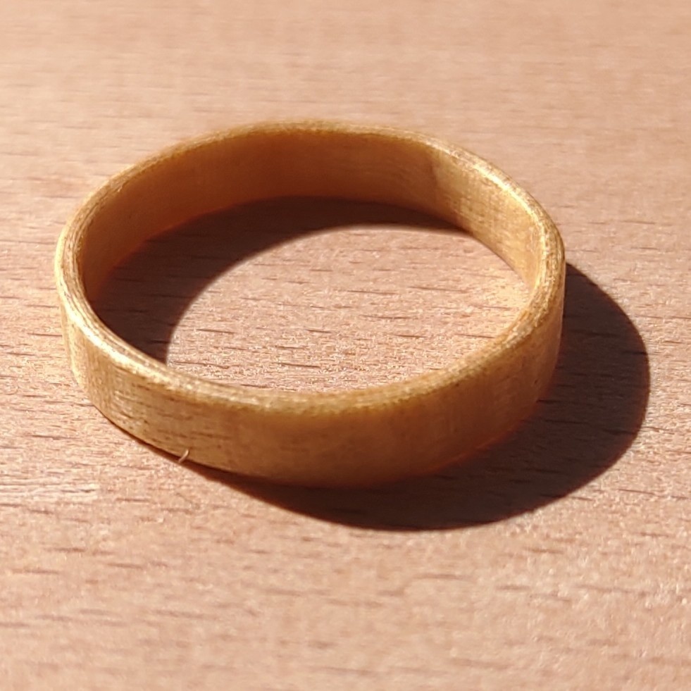 栃リング(日本 約8号 / US size:~5.0)  指輪