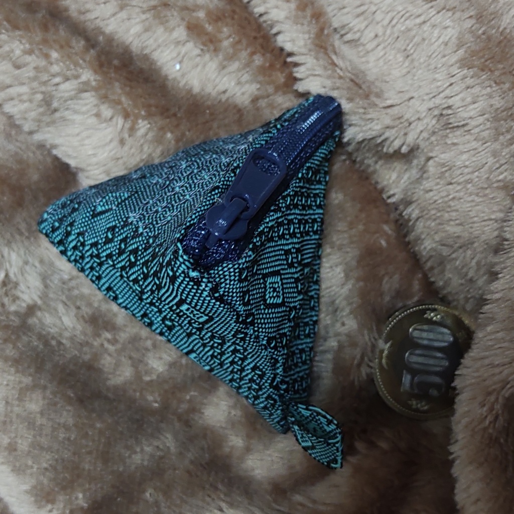 畳の緣 四面体ポーチ