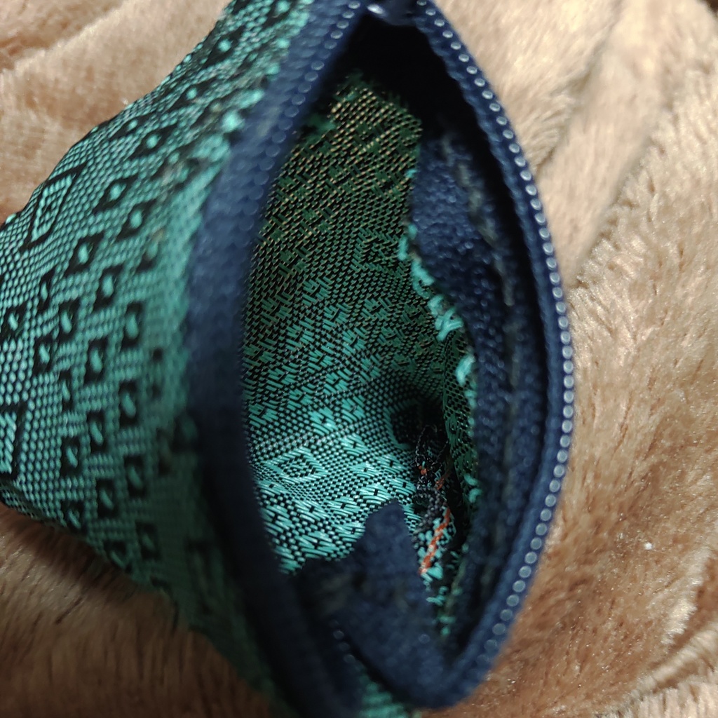 畳の緣 四面体ポーチ