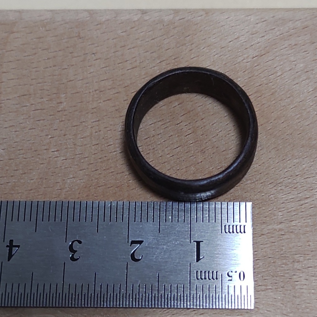 ウォールナットリング(日本 約15.5号 / US size:~8.0) 指輪