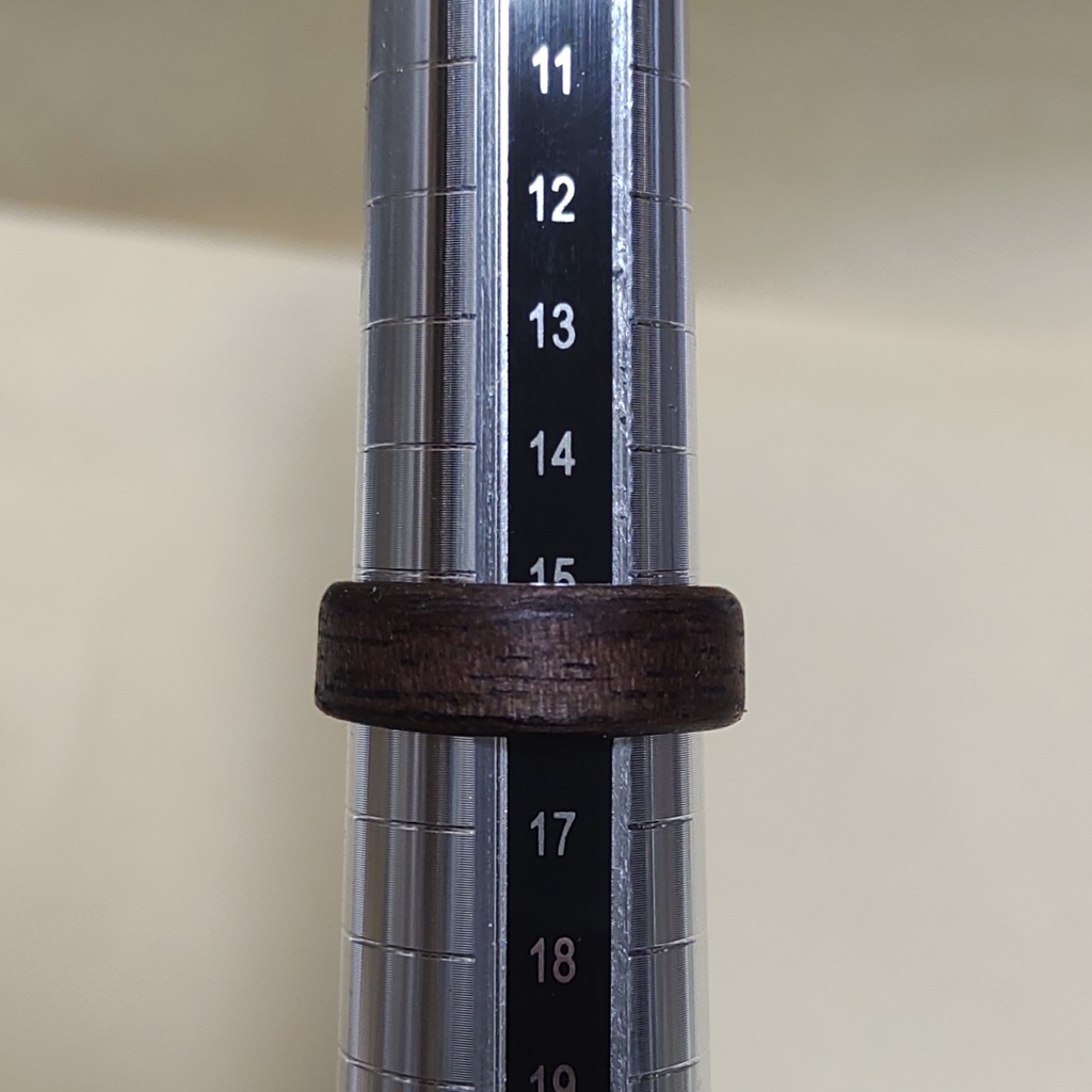 ウォールナットリング(日本 約15.5号 / US size:~8.0) 指輪