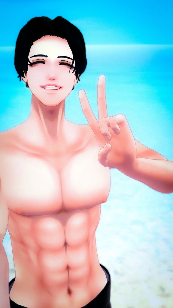 【VRC向け】熨斗目(のしめ)【オリジナル】