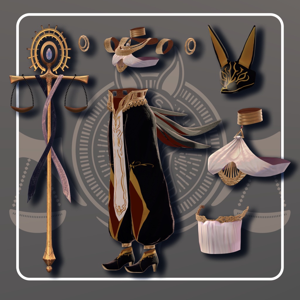 【熨斗目対応】Divine Anubis Attire【MA対応】