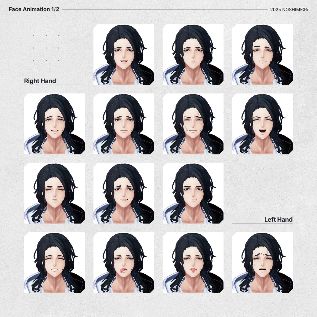 【オリジナル3Dモデル】熨斗目:Re(Noshime:Re)