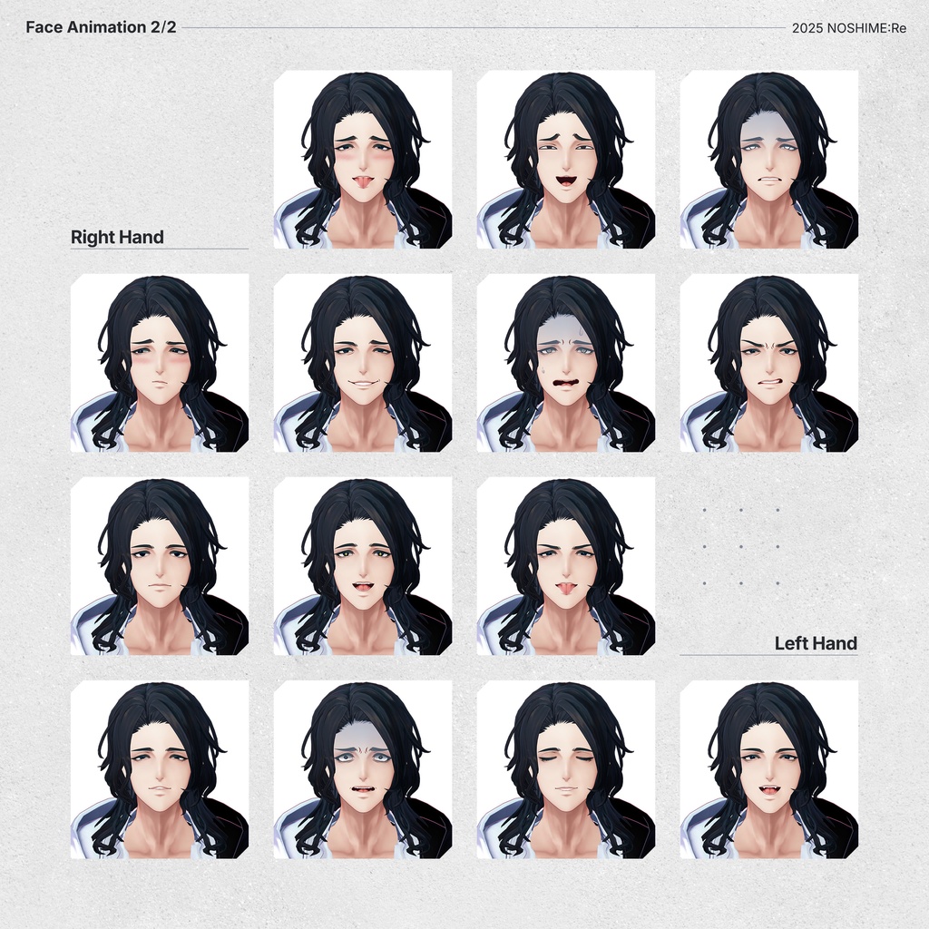 【オリジナル3Dモデル】熨斗目:Re(Noshime:Re)