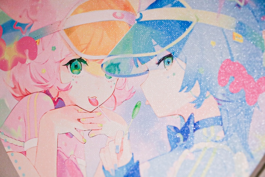 【直筆サイン入り】ハートキャンバス【限定2点】