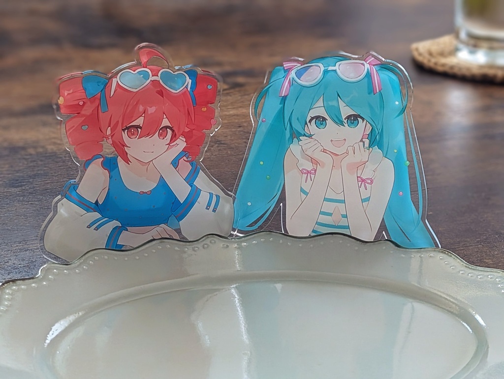 【台座付き】水着テトアクリルスタンド
