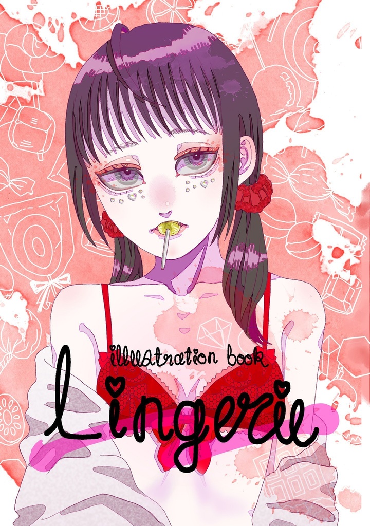 Lingerie-イラスト集-