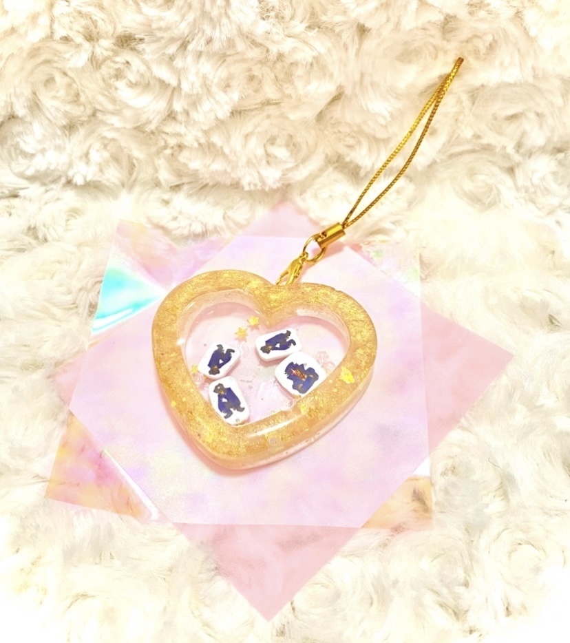 ときメモシャカレジンシャカストラップ