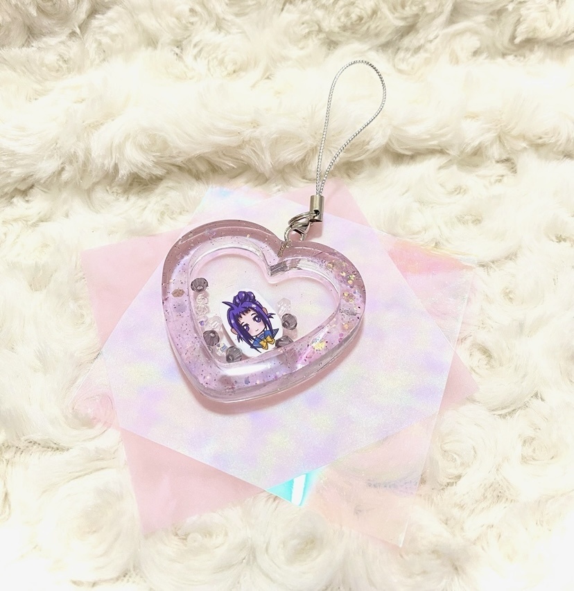 ときメモシャカレジンシャカストラップ