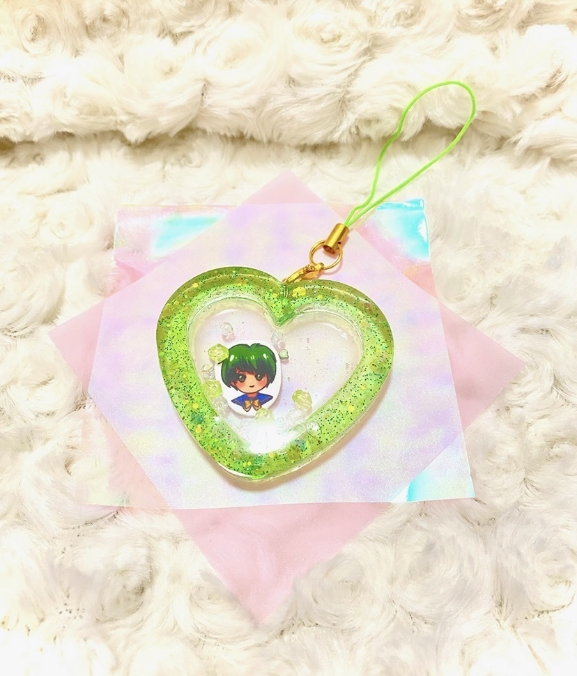 ときメモシャカレジンシャカストラップ