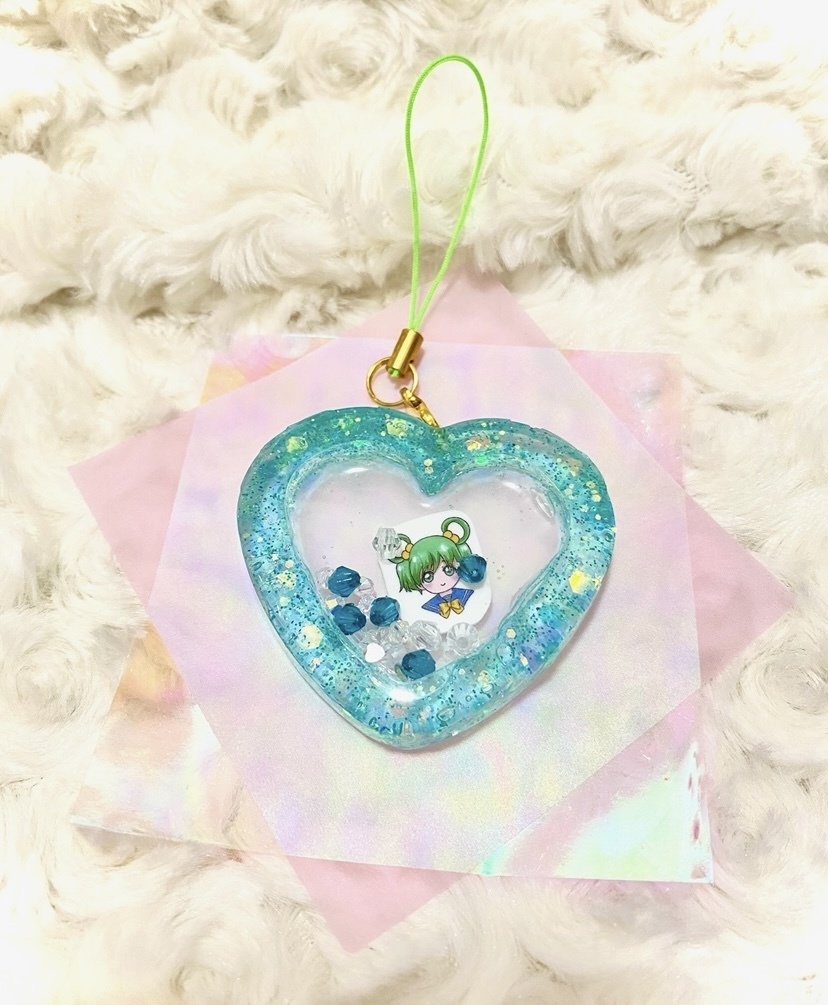 ときメモシャカレジンシャカストラップ