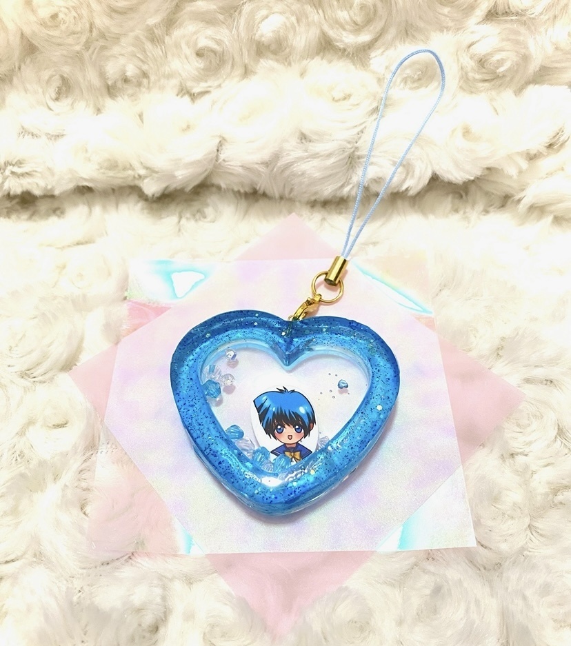 ときメモシャカレジンシャカストラップ