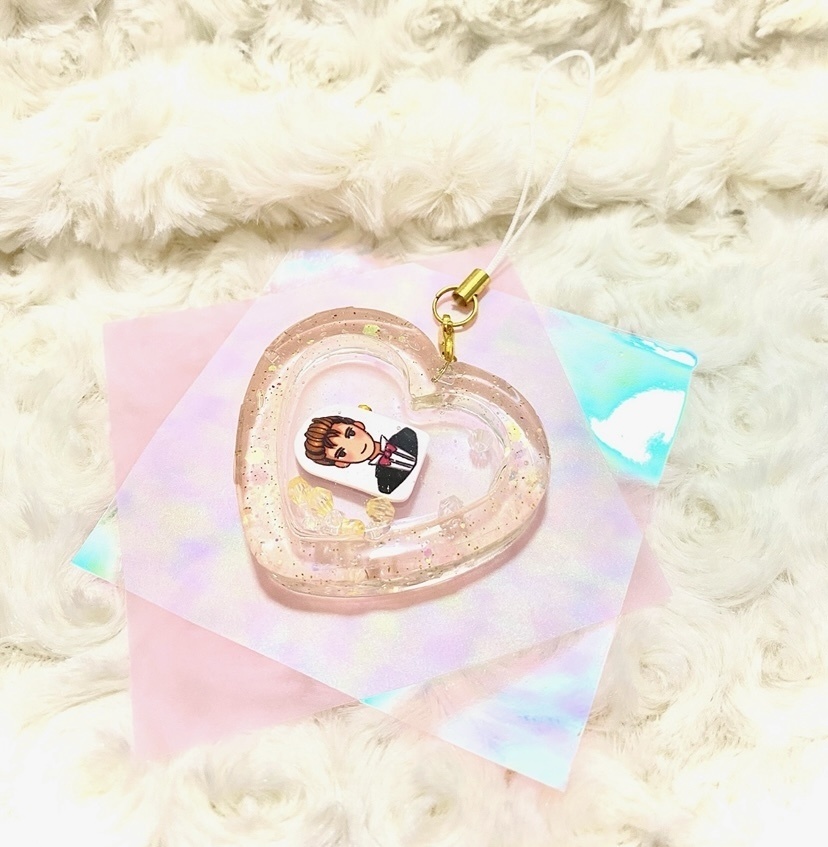 ときメモシャカレジンシャカストラップ