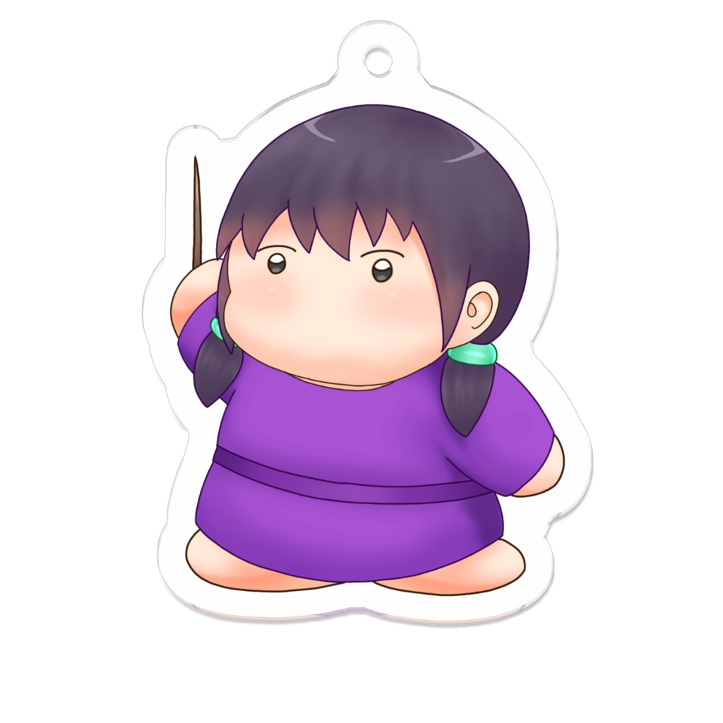 モネ　アクリルキーホルダー