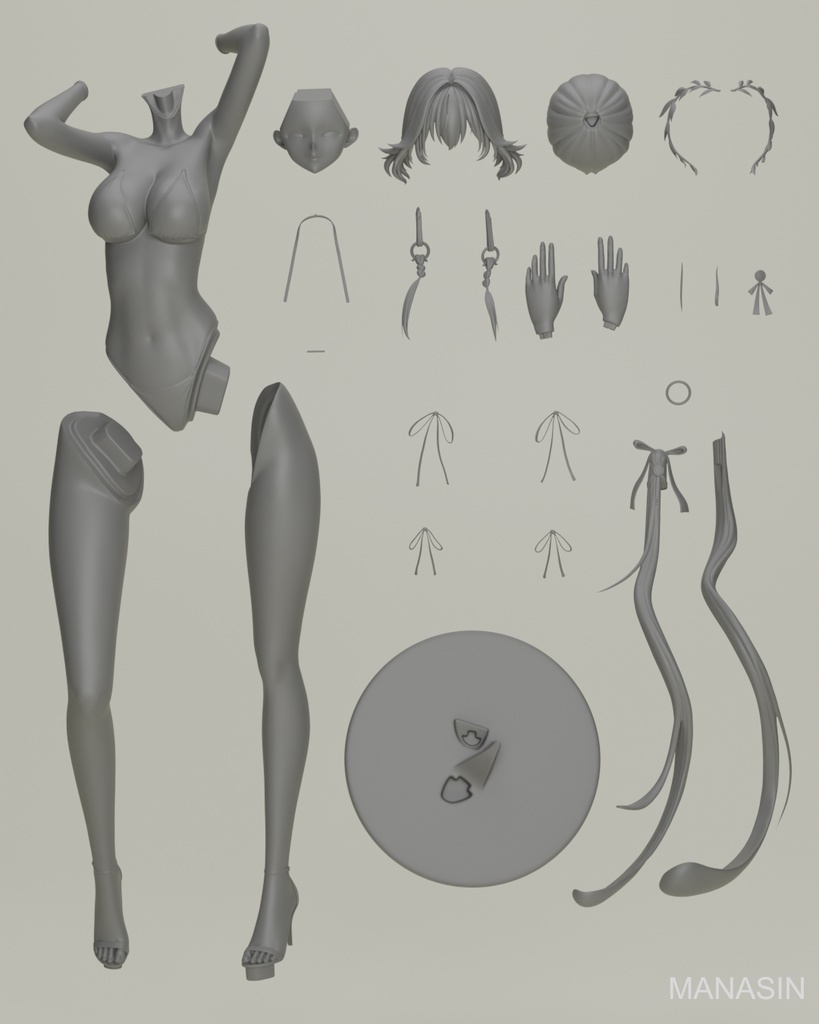 Changli - Sizzling Summer (情熱の夏) - STL File