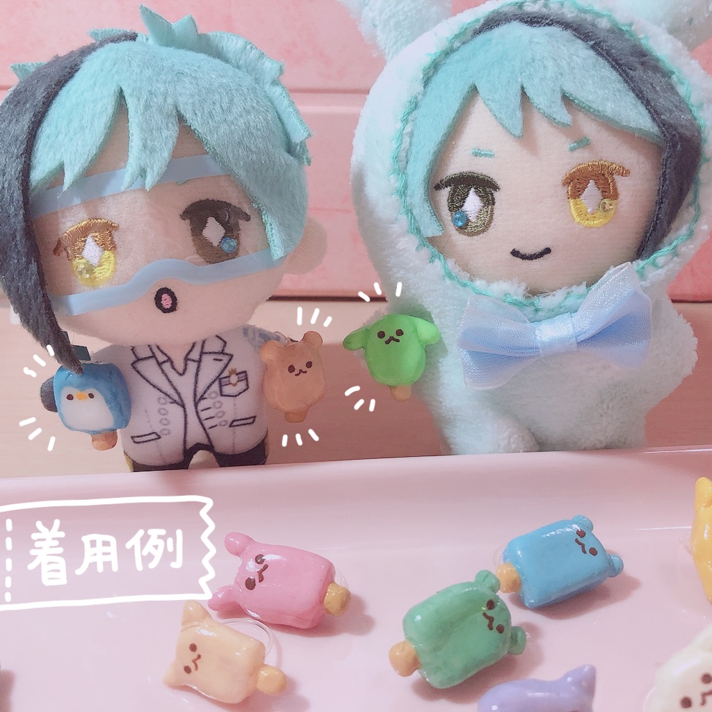 手持ちアイスキャンディ*わんちゃんうさちゃん