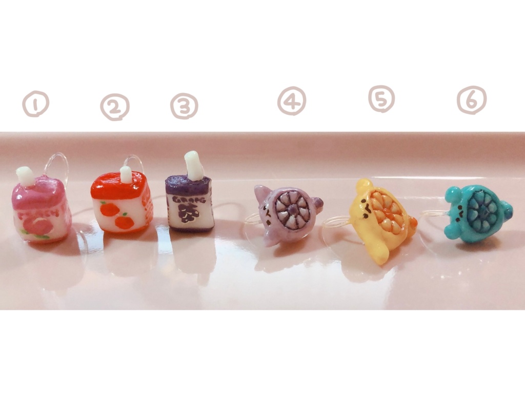 手持ちパック飲料*フルーツシリーズ*ハンディ扇風機