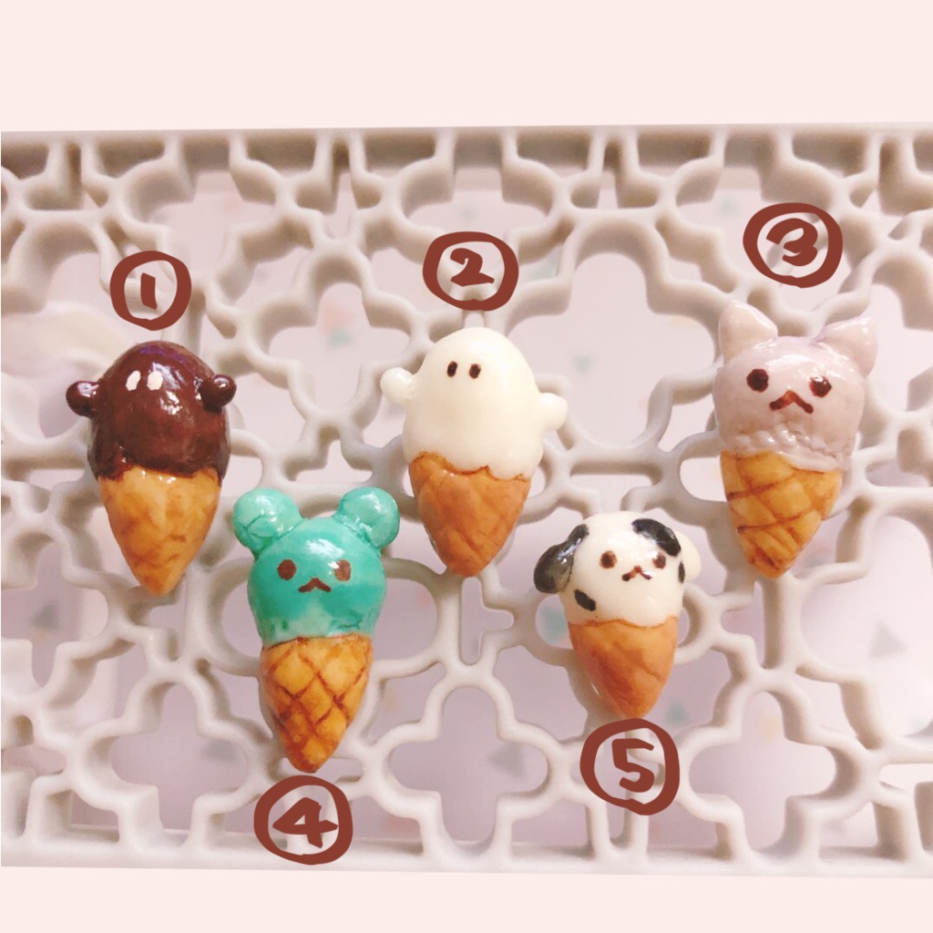 手持ちコーンアイス*その①