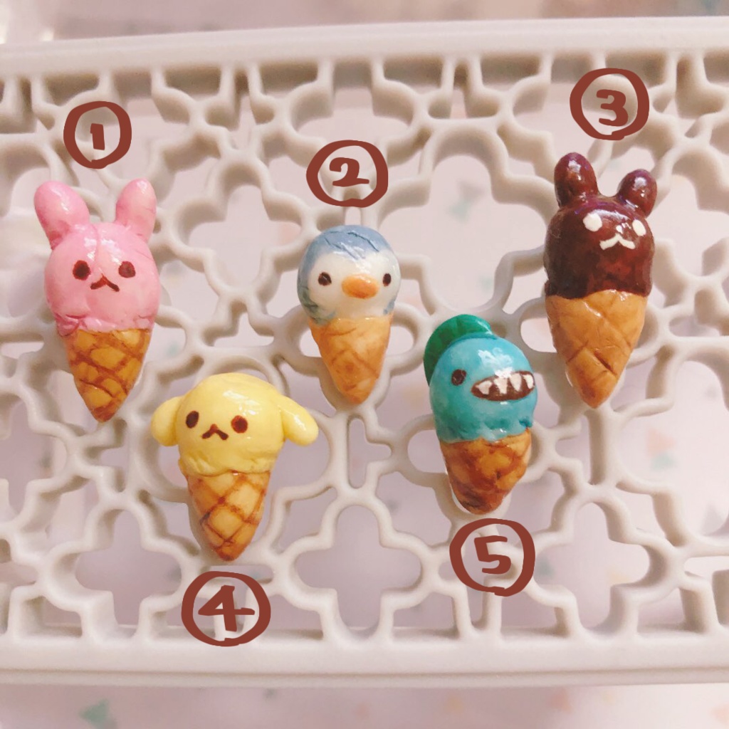 手持ちコーンアイス*その②